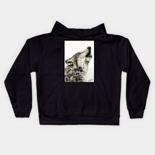 Howling Wolf Kids Hoodie